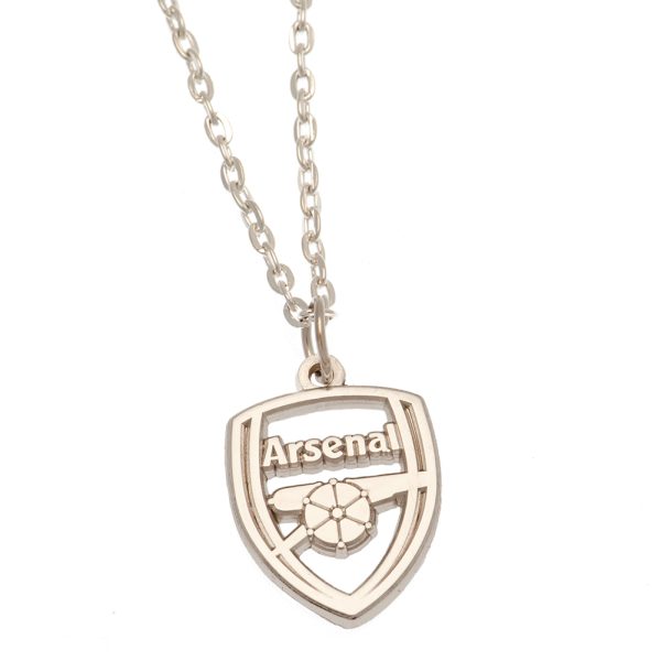 Arsenal FC Silver Plated Boxed Pendant CR - Image 2