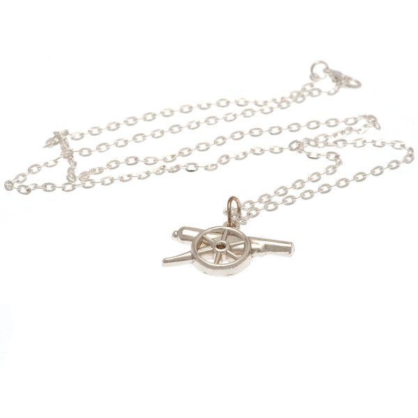 Arsenal FC Silver Plated Boxed Pendant GN - Image 3