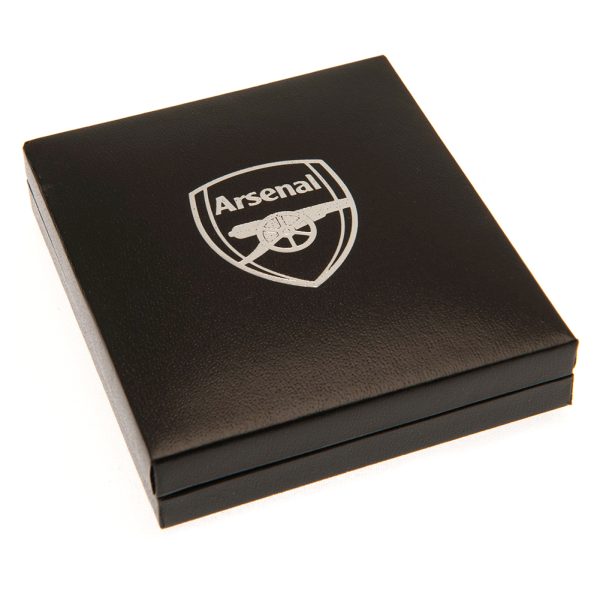 Arsenal FC Silver Plated Boxed Pendant GN - Image 4