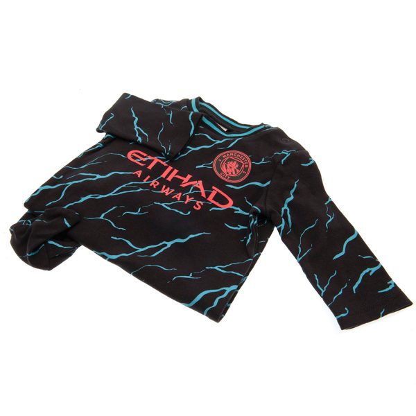 Manchester City FC Sleepsuit 3/6 mths LT - Image 2