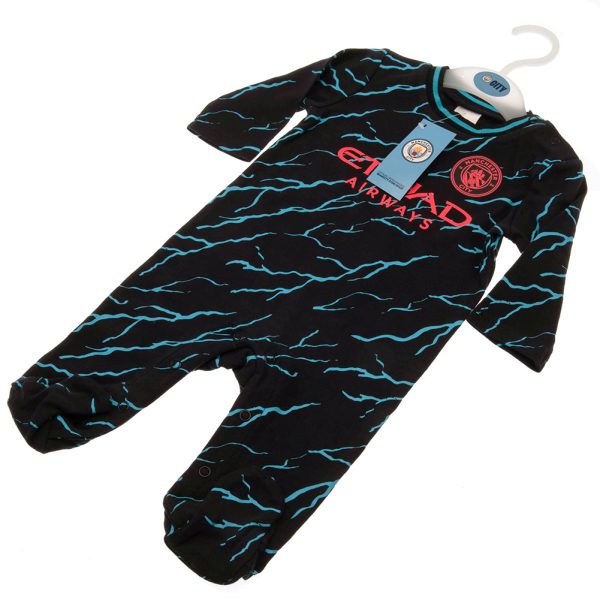 Manchester City FC Sleepsuit 6/9 mths LT - Image 4