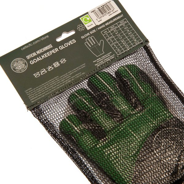 Celtic FC Delta Goalkeeper Gloves Yths - Image 4