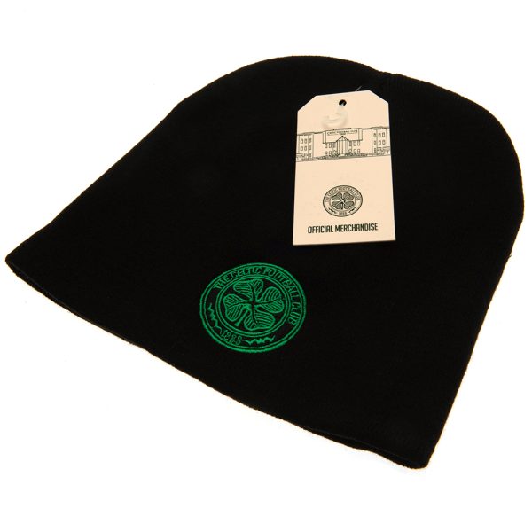 Celtic FC Black Beanie - Image 3
