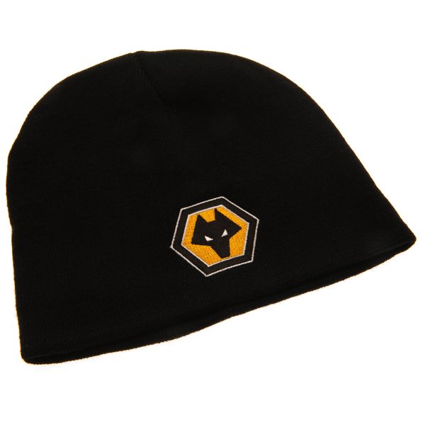Wolverhampton Wanderers FC Black Beanie - Image 2