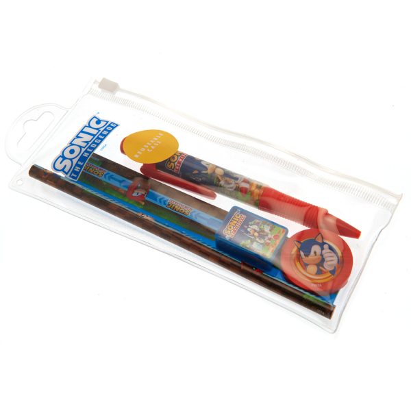 Sonic The Hedgehog 5pc Stationery Set - Image 2