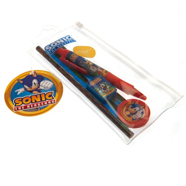 Sonic The Hedgehog 5pc Stationery Set - Image 3
