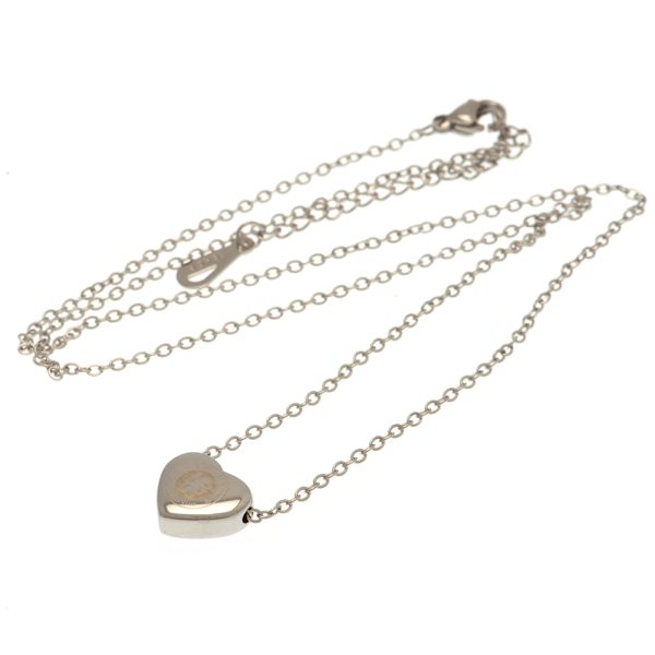 Chelsea FC Stainless Steel Heart Necklace - Image 2