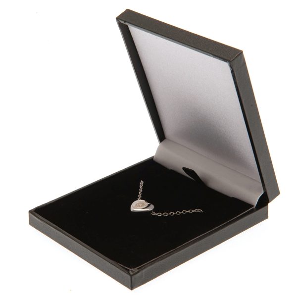 Manchester City FC Stainless Steel Heart Necklace - Image 3
