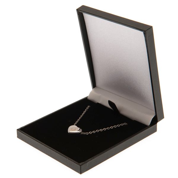 Rangers FC Stainless Steel Heart Necklace - Image 3