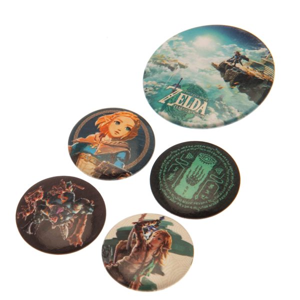 The Legend Of Zelda Button Badge Set - Image 2