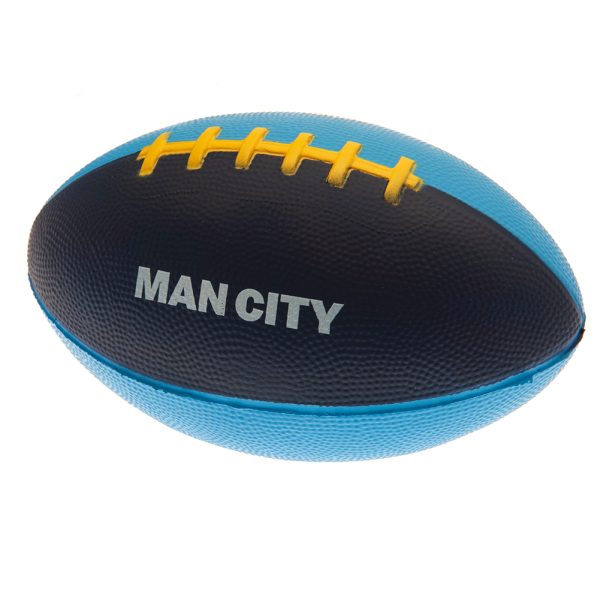 Manchester City FC Mini Foam American Football - Image 2