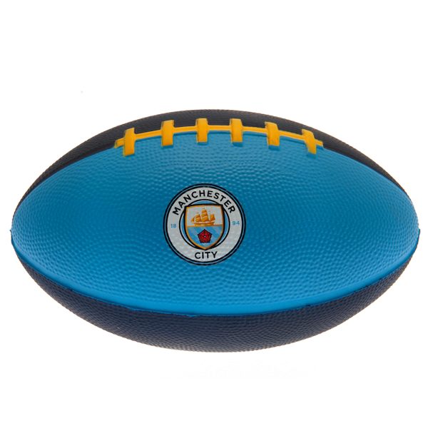 Manchester City FC Mini Foam American Football - Image 4