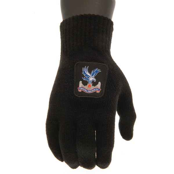 Crystal Palace FC Knitted Gloves Junior - Image 2