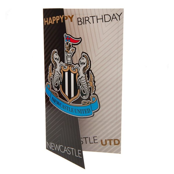Newcastle United FC Crest Birthday Card - Image 2