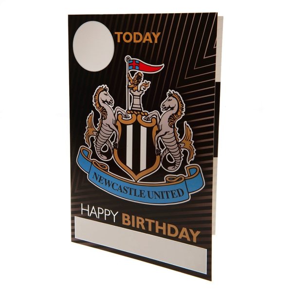 Newcastle United FC Birthday Card With Stickers - Image 2