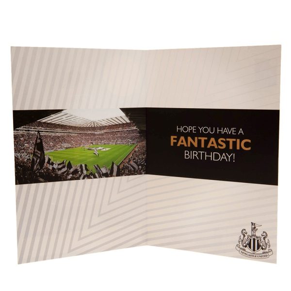 Newcastle United FC Birthday Card With Stickers - Image 3