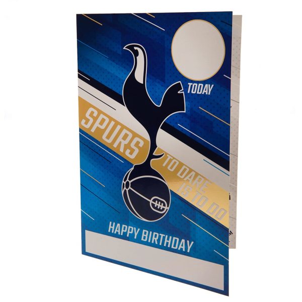Tottenham Hotspur FC Birthday Card With Stickers - Image 2