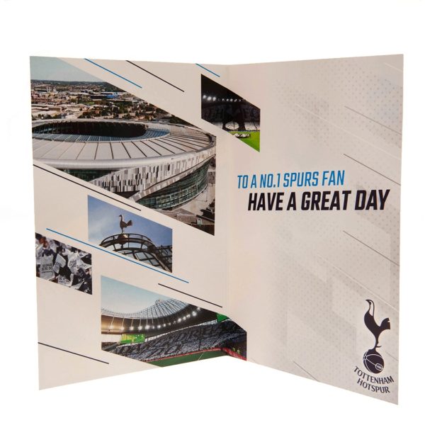 Tottenham Hotspur FC Birthday Card With Stickers - Image 3