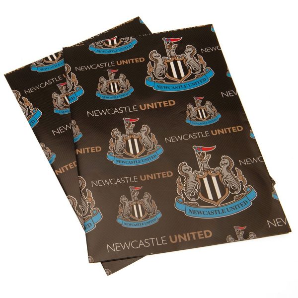 Newcastle United FC Text Gift Wrap - Image 2