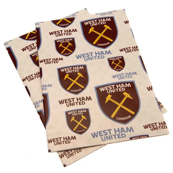 West Ham United FC Text Gift Wrap - Image 2