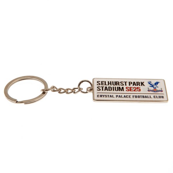 Crystal Palace FC Embossed Street Sign Keyring - Image 2