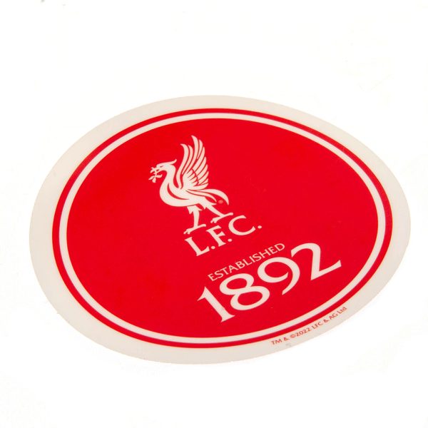 Liverpool FC Established Car Sticker - Image 2
