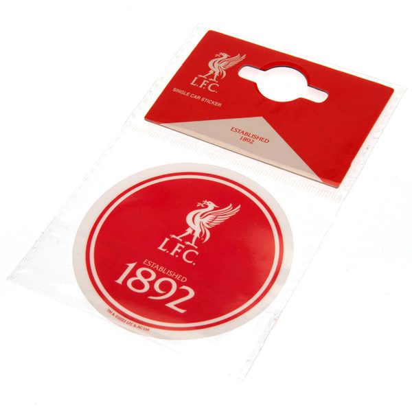 Liverpool FC Established Car Sticker - Image 3