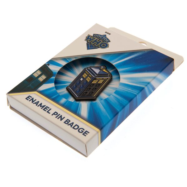 Doctor Who Tardis Pin Badge - Image 2