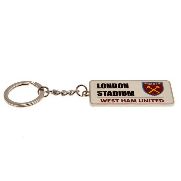 West Ham United FC Street Sign Keyring - Image 2