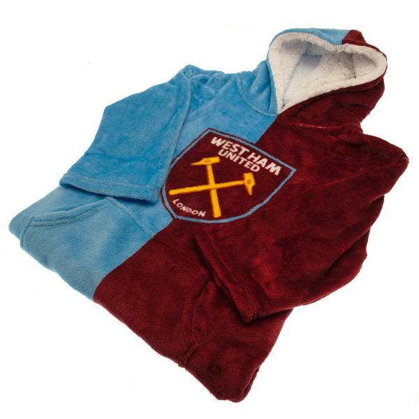 West Ham United FC Poncho Blanket Adults - Image 2