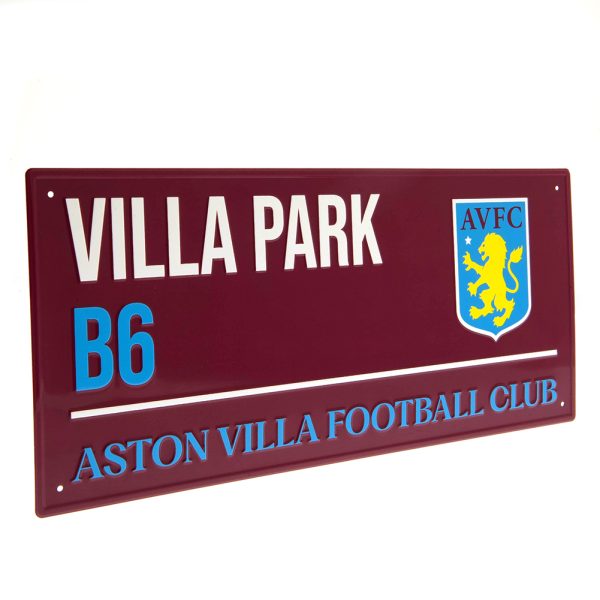 Aston Villa FC Colour Street Sign - Image 2