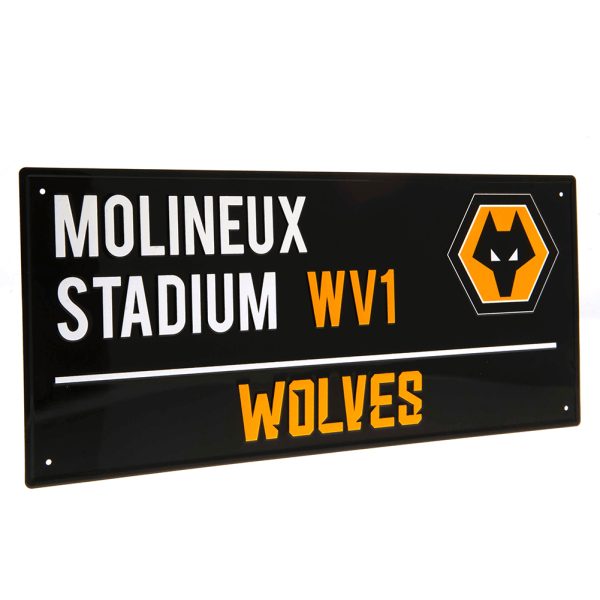 Wolverhampton Wanderers FC Colour Street Sign - Image 2
