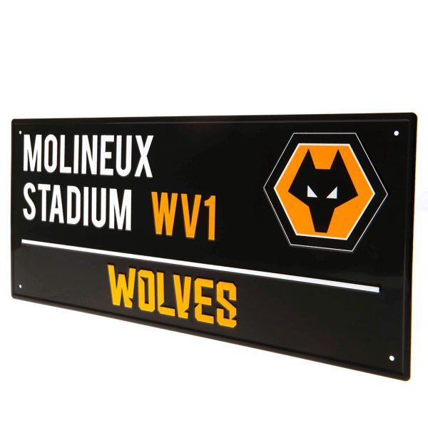 Wolverhampton Wanderers FC Colour Street Sign - Image 3