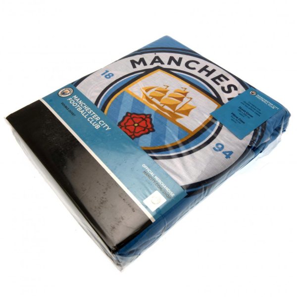 Manchester City FC Pulse Double Duvet Set - Image 3