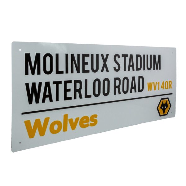 Wolverhampton Wanderers FC White Street Sign - Image 2