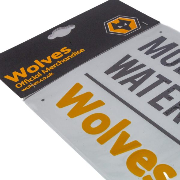 Wolverhampton Wanderers FC White Street Sign - Image 4