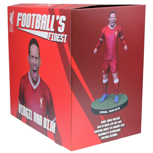 Liverpool FC Football's Finest Virgil Van Dijk Premium 60cm Stat - Image 10