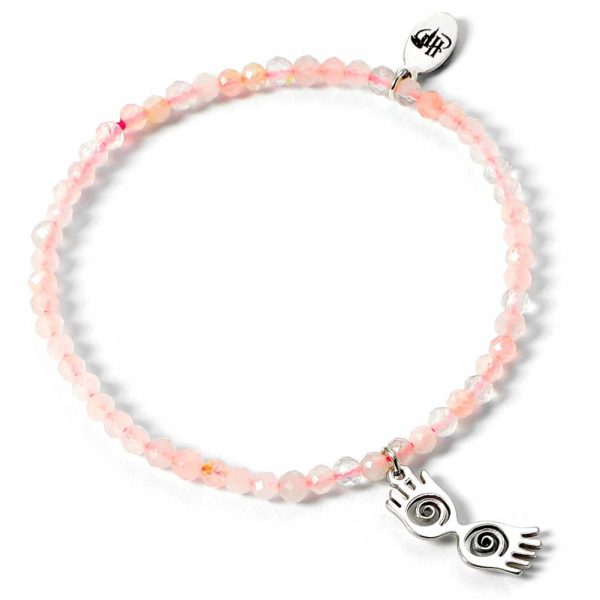 Harry Potter Stone Bracelet With Sterling Silver Charm Luna Glas