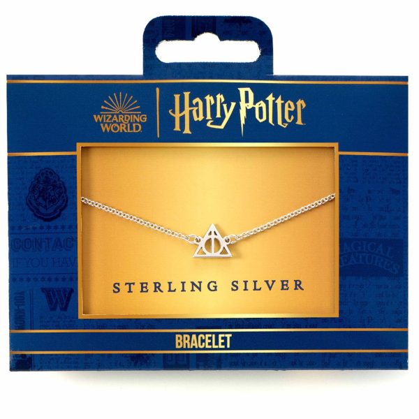 Harry Potter Sterling Silver Charm Bracelet Deathly Hallows - Image 2