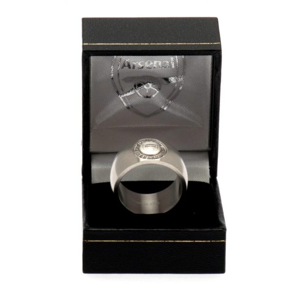 Arsenal FC Stone Set Ring Medium - Image 3