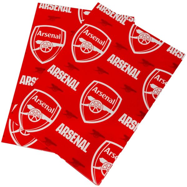 Arsenal FC Text Gift Wrap - Image 2
