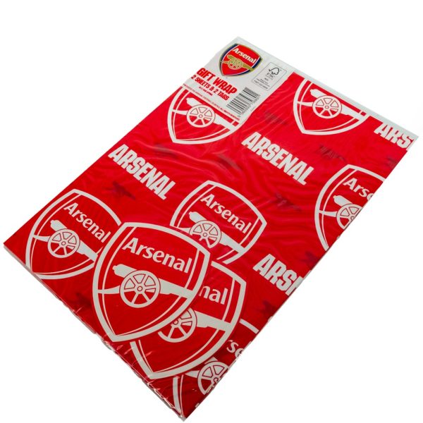 Arsenal FC Text Gift Wrap - Image 5