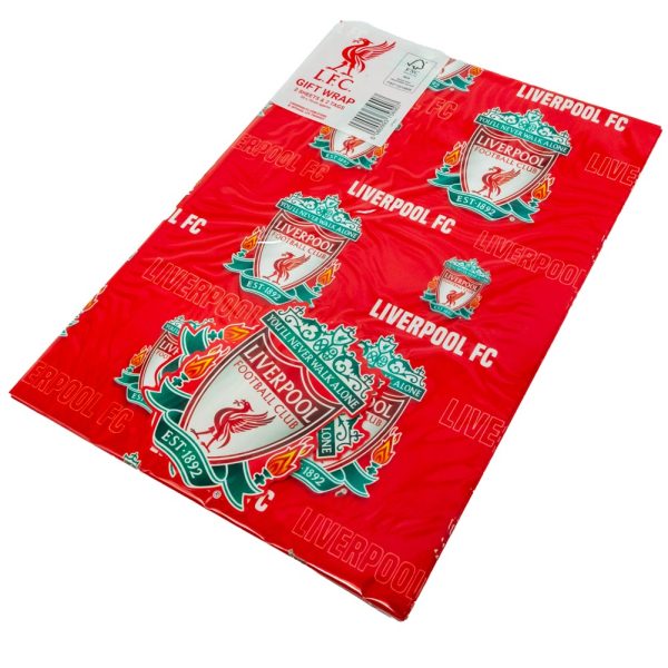 Liverpool FC Text Gift Wrap - Image 5