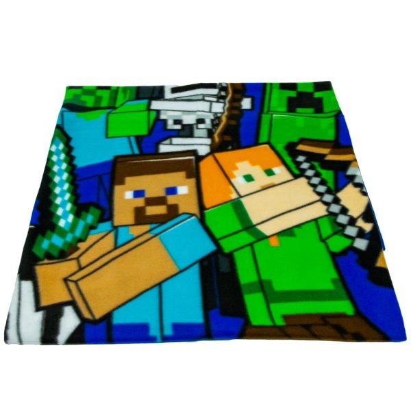 Minecraft Fleece Blanket - Image 2