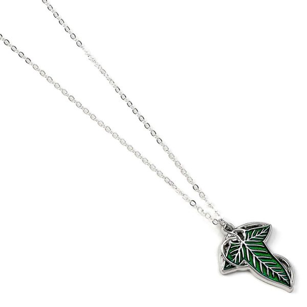 The Lord Of The Rings Silver Plated Necklace Leaf Of Lorien - Image 2