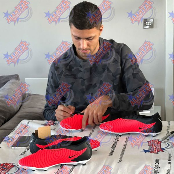 Manchester City FC Rodri Signed Boot (Framed) - Image 2