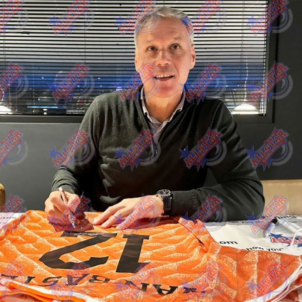 Netherlands Van Basten Retro Signed Shirt (Framed) - Image 2