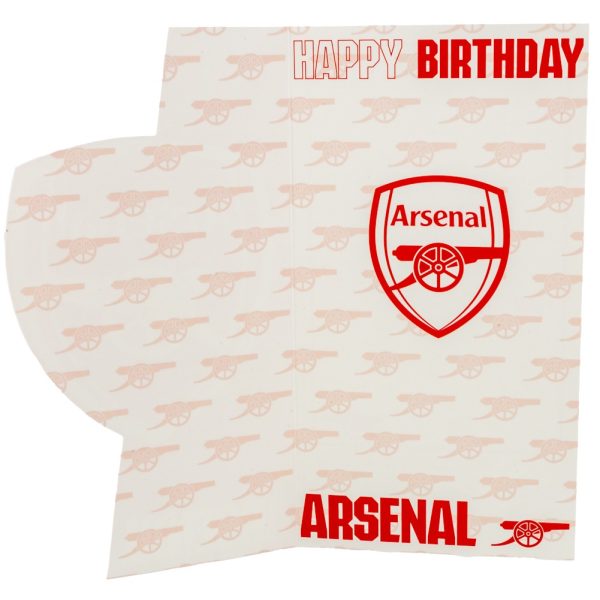 Arsenal FC Crest Birthday Card - Image 3