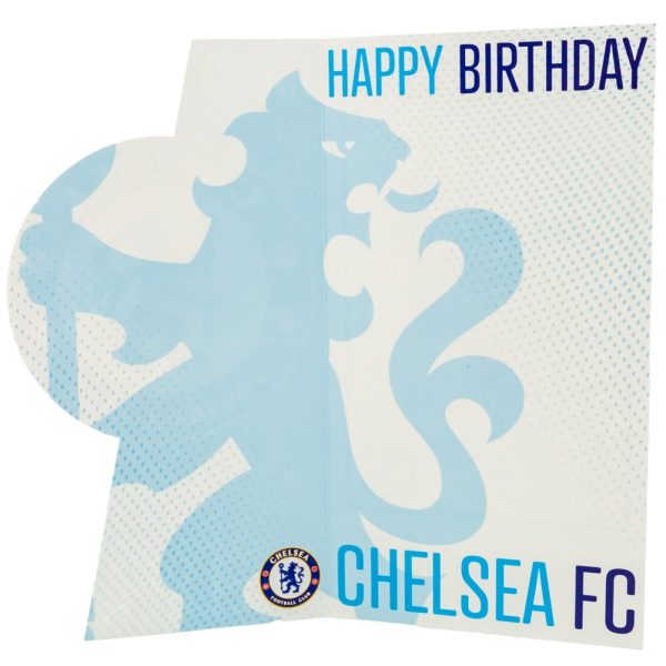Chelsea FC Crest Birthday Card - Image 3