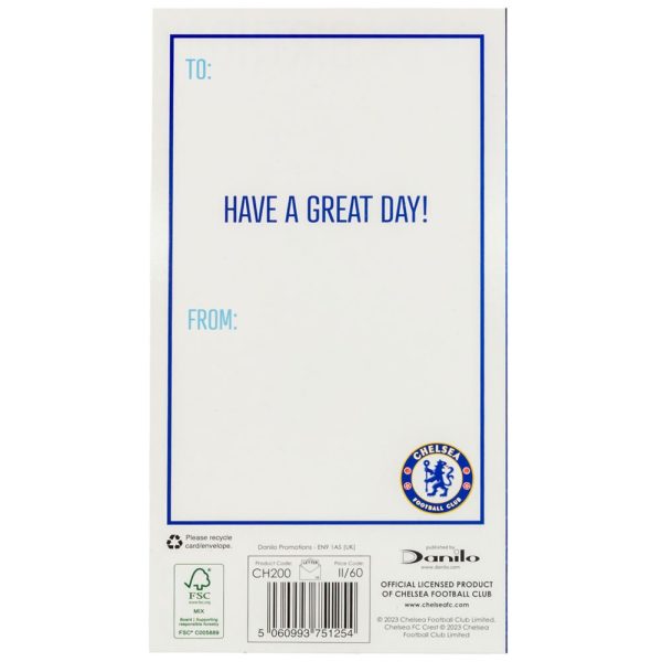 Chelsea FC Crest Birthday Card - Image 4